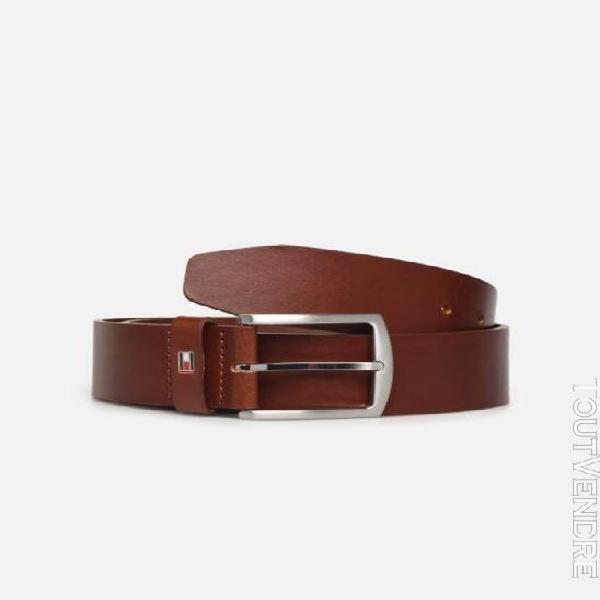 Ceintures new denton belt 4.0 par tommy hilfiger marron