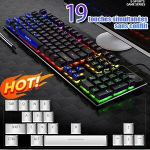 clavier gamer filaire ultra mince