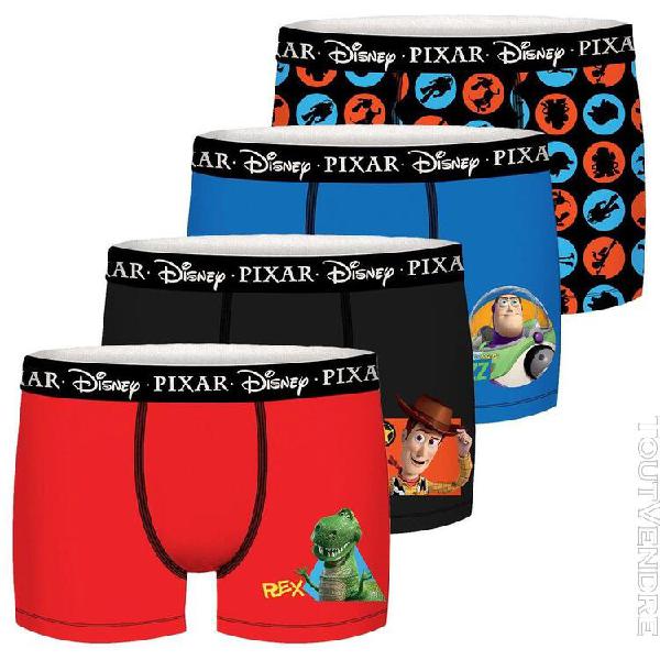 lot de 6 boxers coton garçon toy story team