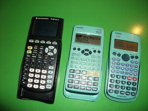 lot calculatrice/casio.t.i-82 s