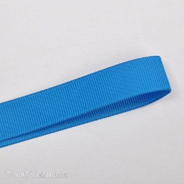 Ruban en gros grain 100 yards/lot 6 9 13 19 22mm, bleu clair Ruban en gros grain 100 yards/lot 6 9 13 19 22mm, bleu clair