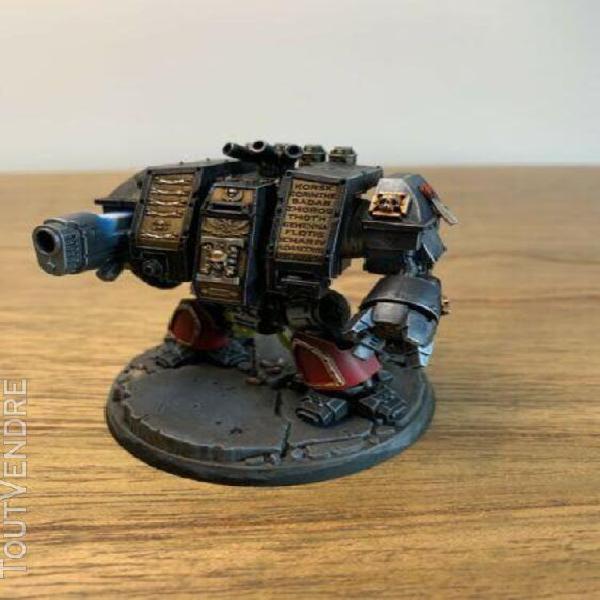 Warhammer 40k space marine deathwatch dreadnought