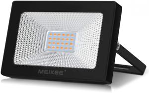 meikee projecteur led, 20 w, 6500 k, blanc froid 20w, 3000k