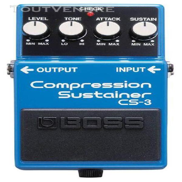 boss cs-3 compression sustainer - pédale d'effet