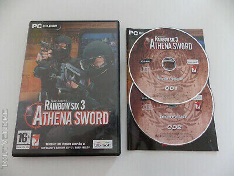 Jeux vidéo pc rainbow six 3 athena sword tom clancy&#39;s