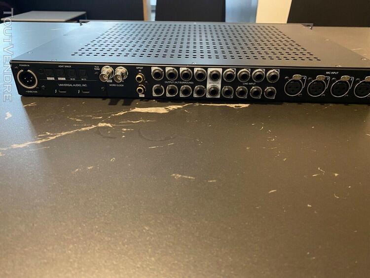 universal audio apollo x8 thunderbolt 3