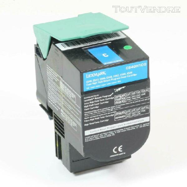 cartouche de toner cyan lexmark c540h1cg