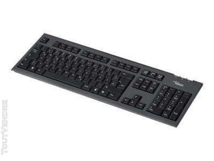 fujitsu kb400 - clavier - ps/2 - français - noir,