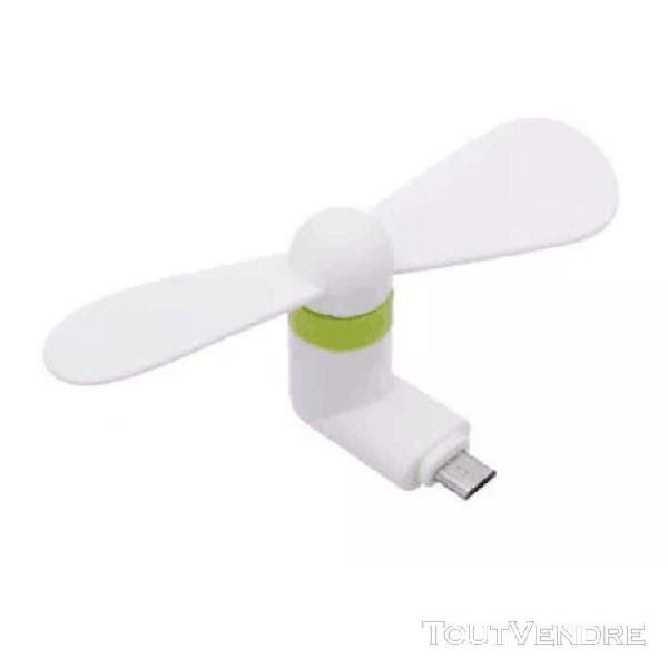 Mini portable cool micro usb ventilateur 5v 1w téléphone