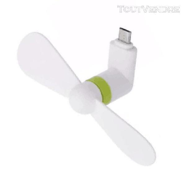 mini portable cool micro usb ventilateur 5v 1w téléphone