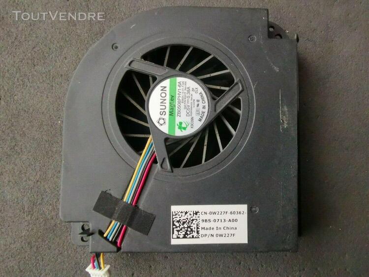 pc portable dell precision m6400 ventilateur cpu /chipset w