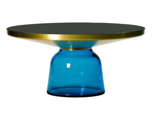 Table basse classicon bell - sapphire blue - ø 75 cm