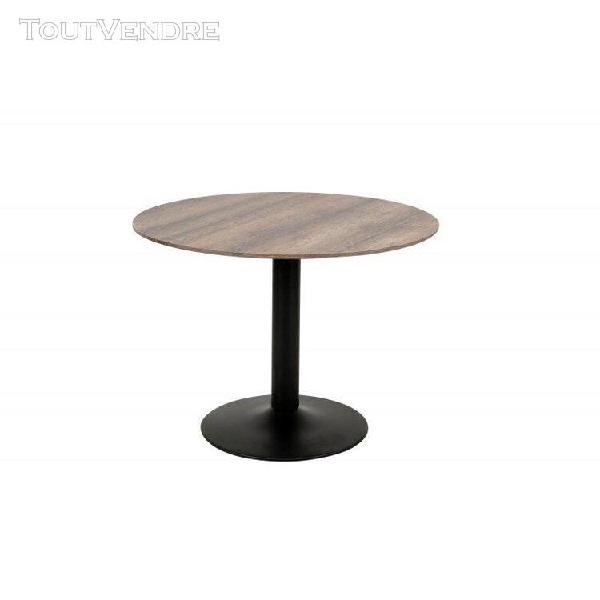 Table ronde avec pied central jules. magnifique design pour