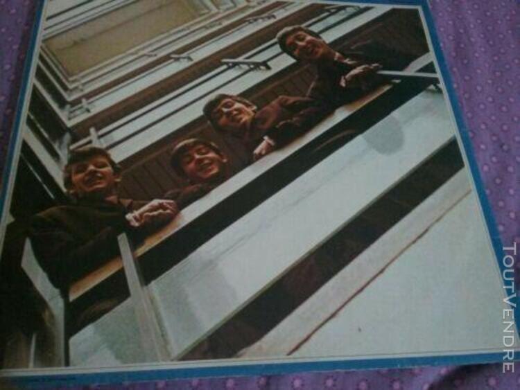 The beatles double 33 tours vinyle bleu 1967-1970 disques bl