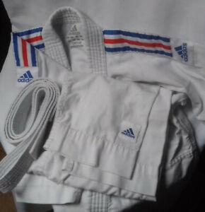 kimono judo enfant adidas evolution taille 130/140 - 9/10