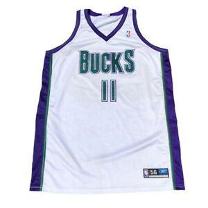 milwaukee bucks tj ford reebok nba swingman jersey mens size