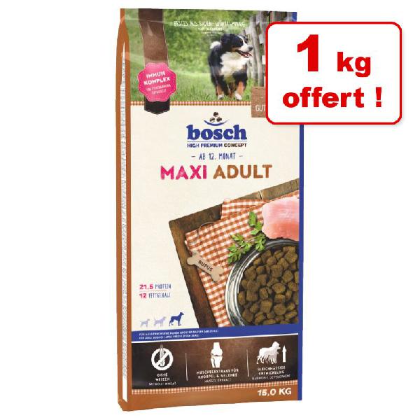 Bosch maxi adult pour chien 2 kg + 1 kg offert !