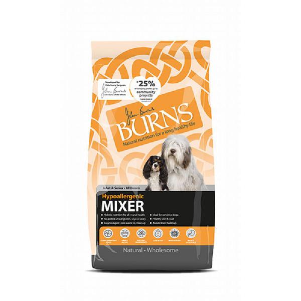 burns hypo-allergenic mixer pour chien