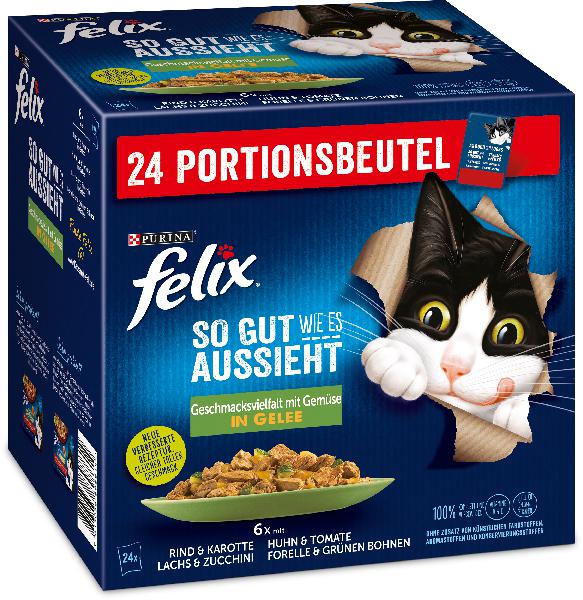 Felix aussi bon que beau 24 x 85 g variété de saveurs