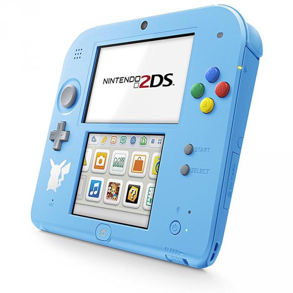 Console nintendo 2ds bleue - edition pokemon soleil/lune