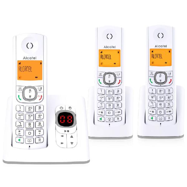 alcatel - alcatel - téléphone sans fil trio dect avec