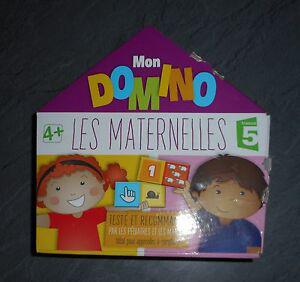 Jeu éducatif mon domino les maternelles - jeu éducatif