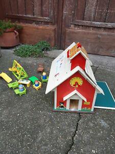 Maison fisher price vintage no playmobil. figurine fisher