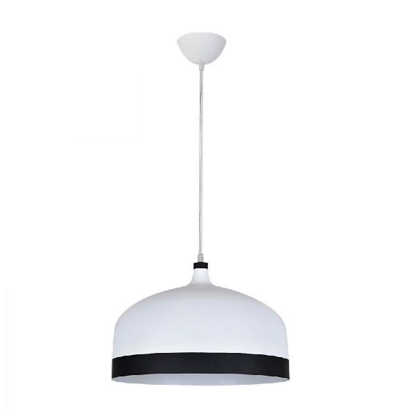 Suspension aimar noire / blanche 33 cm - ventemeublesonline