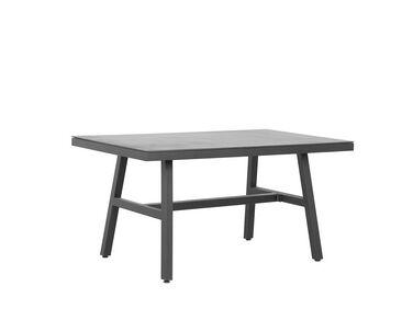 table de jardin noire canetto