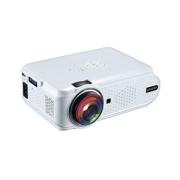 wewoo - vidéoprojecteur led blanc 1500lm 800 * 480 home