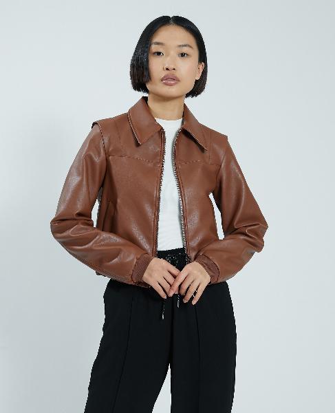 blouson simili cuir