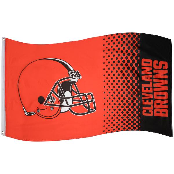 Browns de cleveland nfl drapeau fade flag flg53nflfadecl