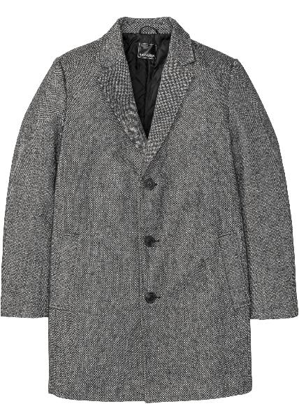 manteau court avec col revers