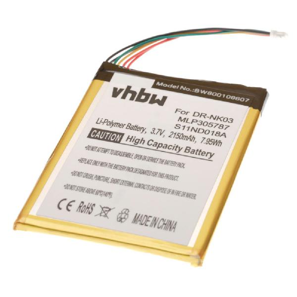 Vhbw - vhbw batterie compatible avec barnes &amp; noble nook