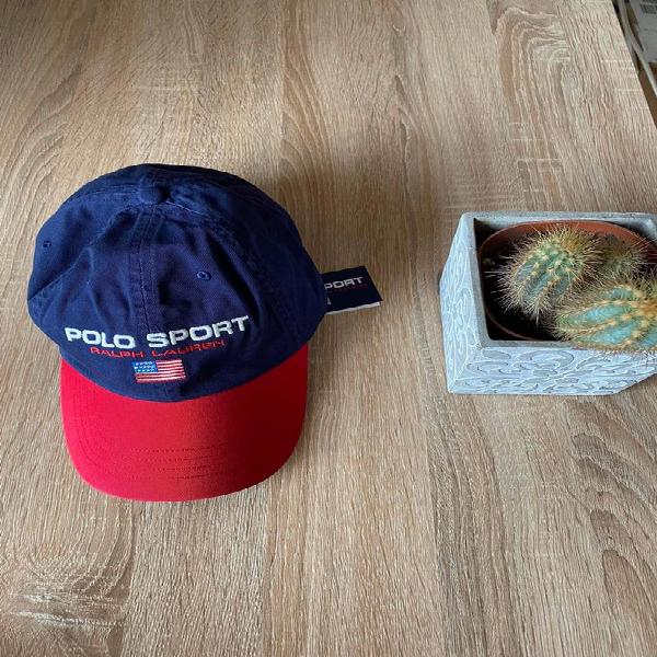 Casquette ralph lauren polo sport taille unique bleu et