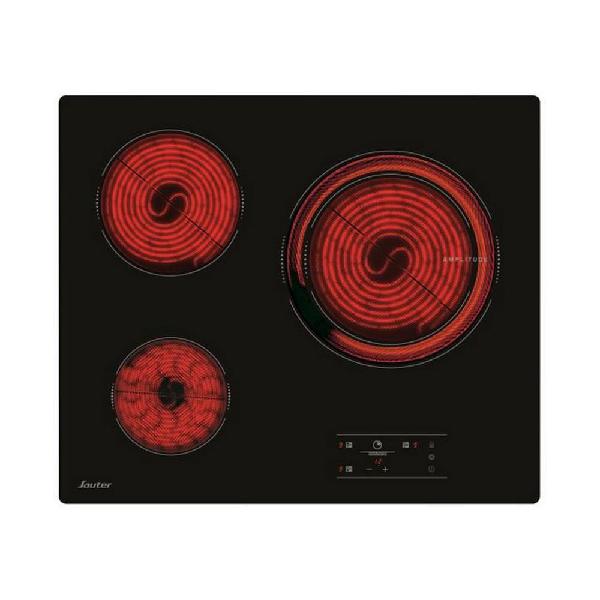 sauter - sauter - table de cuisson vitrocéramique 60cm 4