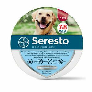 collier seresto chien anti parasites tiques puces