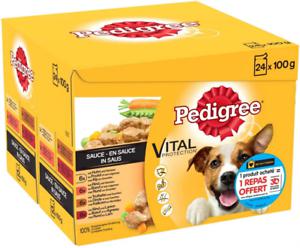 Pedigree sachets fraîcheur pour chien adulte aux 4 saveurs