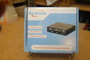 lecteur de carte memoire interne acomax