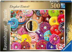 ravensburger: donut disturb ! 500 pièce puzzle neuf