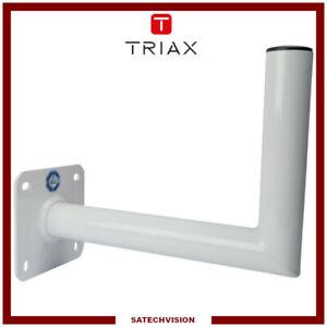 Bras coudé blanc longueur 35 cm ø 50 mm triax bda 352