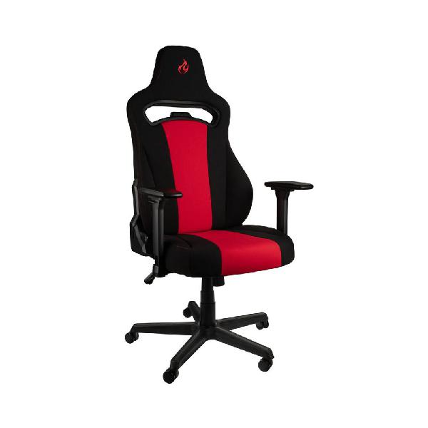 Nitro concepts - e250 gaming chair - noir/rouge - chaise