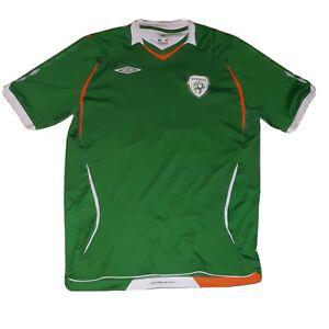 maillot foot umbro porté match irlande match worn ireland