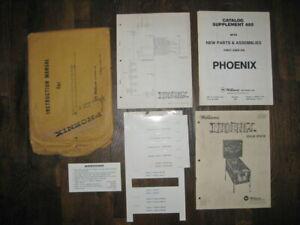 Flipper pinball williams phoenix pochette plan schematic