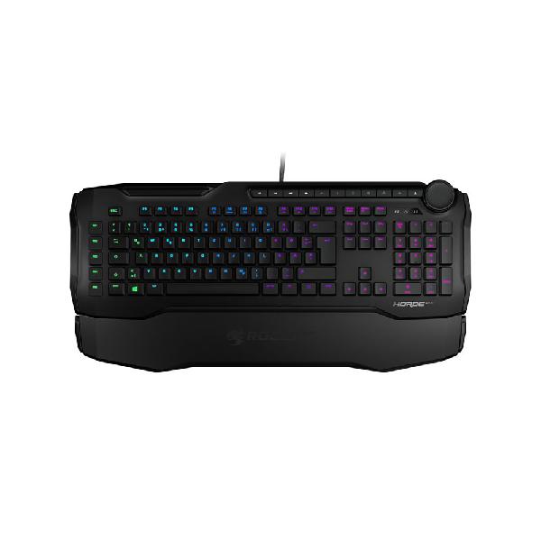 roccat - horde aimo noir - semi-mécanique - clavier - rue