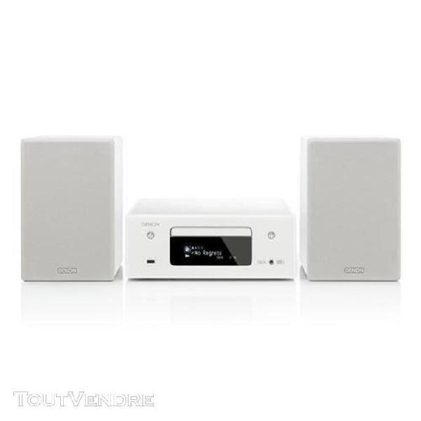 chaine hifi denon ceol n11dab blanc