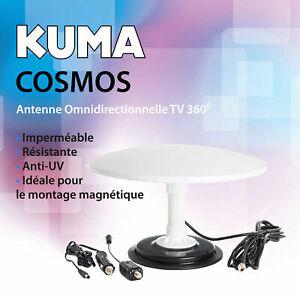 Antenne tv numérique omnidirectionnelle 360⁰ kuma cosmos