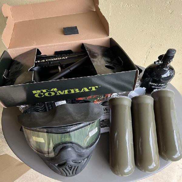 Kit paintball bt4 combat neuf/revente, roissy-en-france