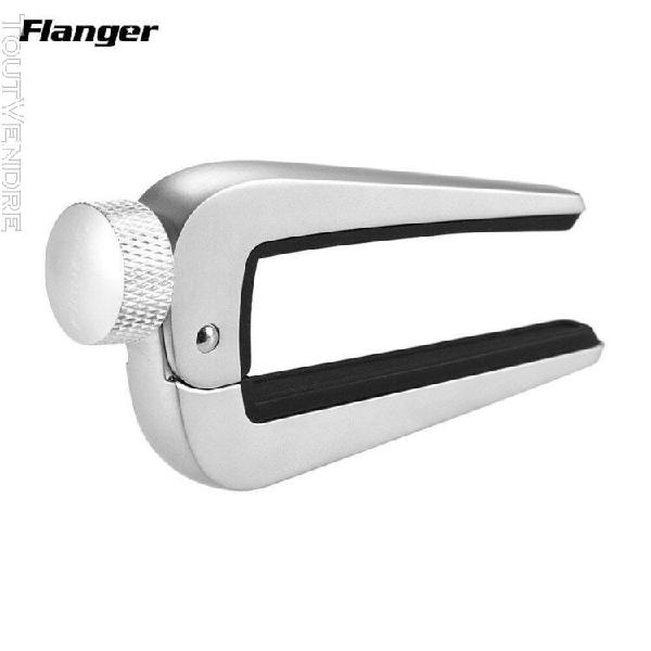 silver flanger  capodastre universel guitare acoustique,