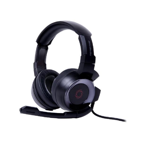 Avermedia - sonicwave gh337 - filaire - noir - micro-casque